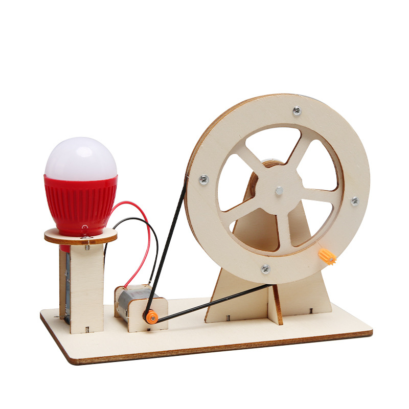 Science Project Diy - Mini DIY Hand Crank Generator Light