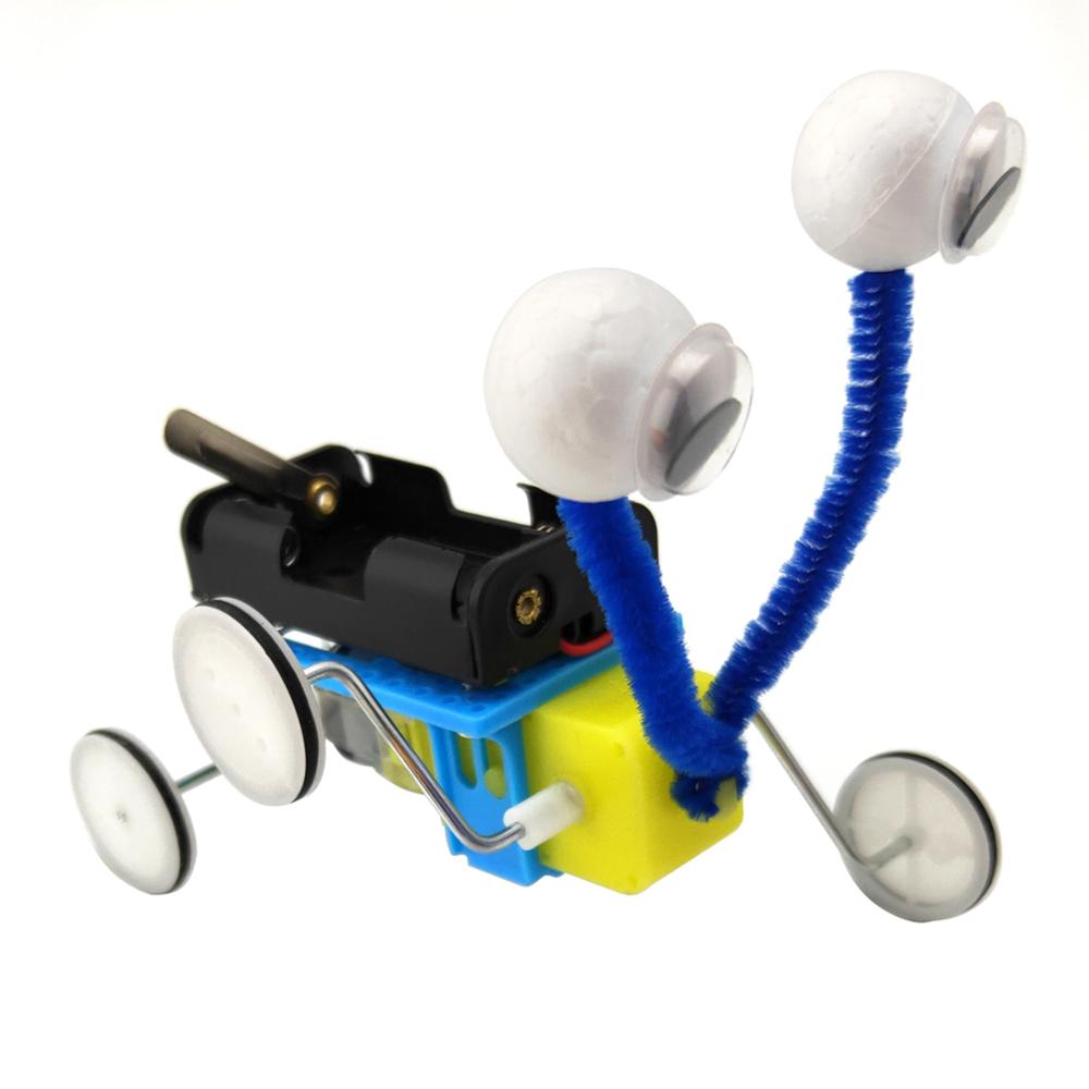 Science Toy - Kids DIY Reptile Robot Electric Wooden