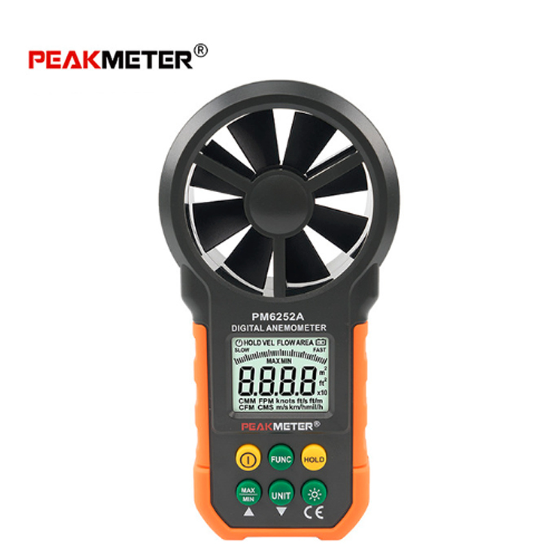 Anemometer Wind Speed - PEAKMETER PM6252A/PM6252B Digital Anemometer Wind Speed