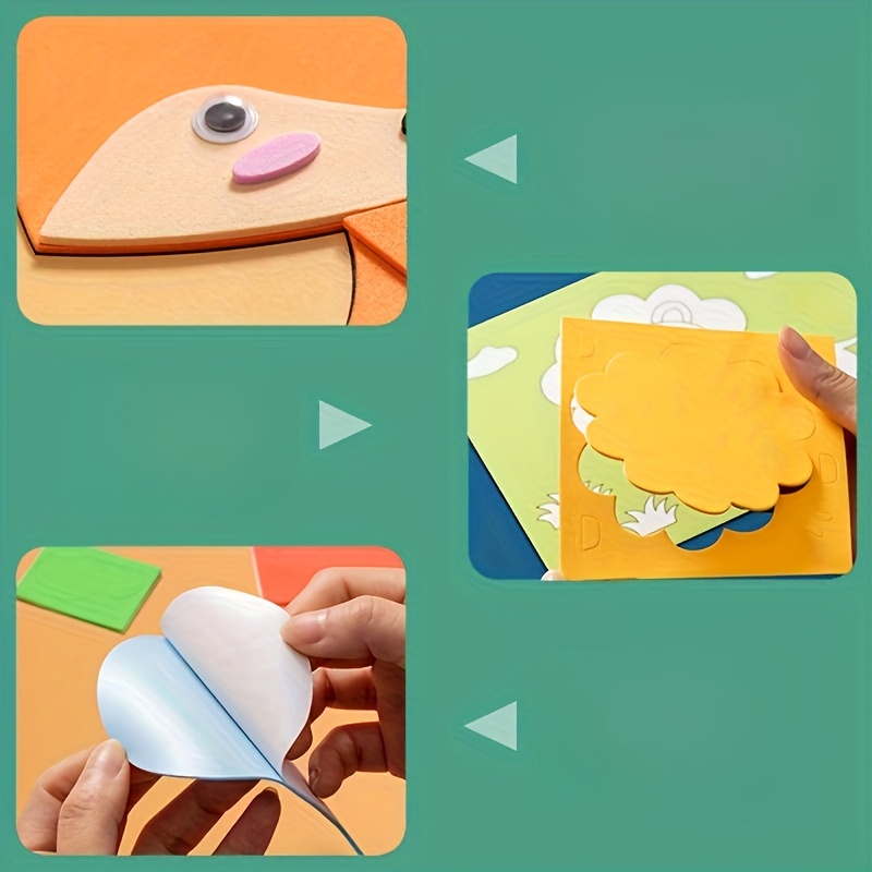 Children's 3D Stickers, 10 Ran - огляд і ціна Science Project Diy