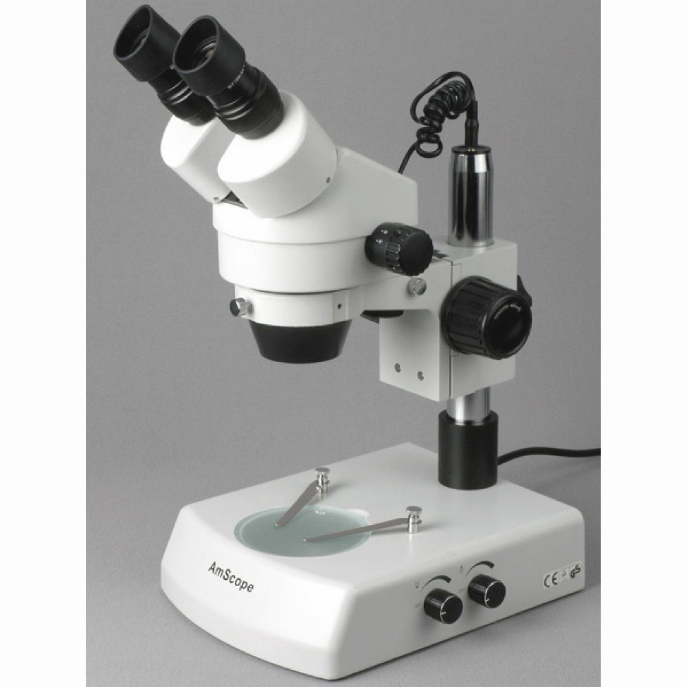 Binocular Stereo Zoom Microsco - огляд і ціна Amscope Microscope Stereo 7X-45X