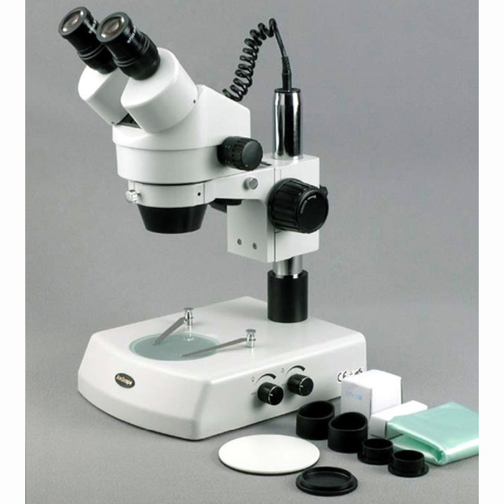 Binocular Stereo Zoom Microsco - огляд і ціна Amscope Microscope Stereo 7X-45X