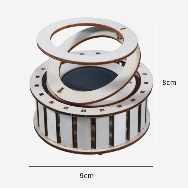 1 PCS DIY Solar Double Ring Ma - огляд і ціна Science Toys Diy