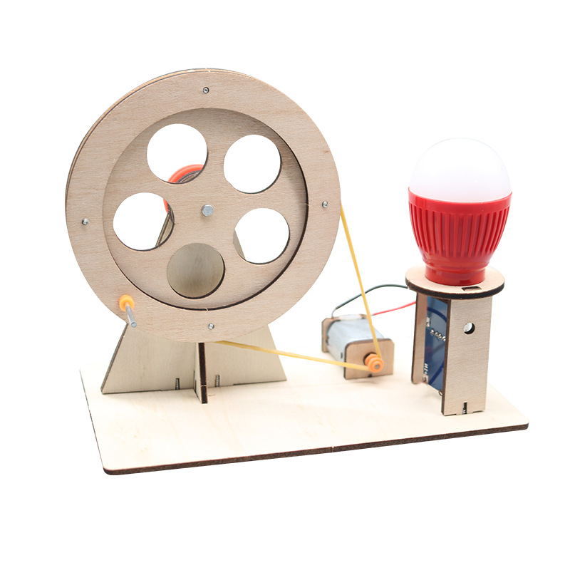 Mini DIY Hand Crank Generator  - огляд і ціна Science Project Diy