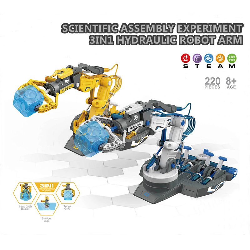 DIY Assembled Hydraulic Mechan - огляд і ціна Science Toys Diy