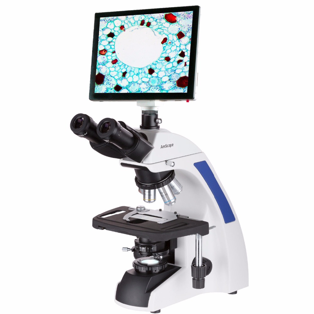 AmScope T720 Series Trinocular - огляд і ціна Amscope Microscope Compound 40X-1000X