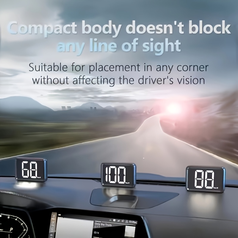 Universal Car Speedometer HUD  - огляд і ціна Anemometer Wind Speed