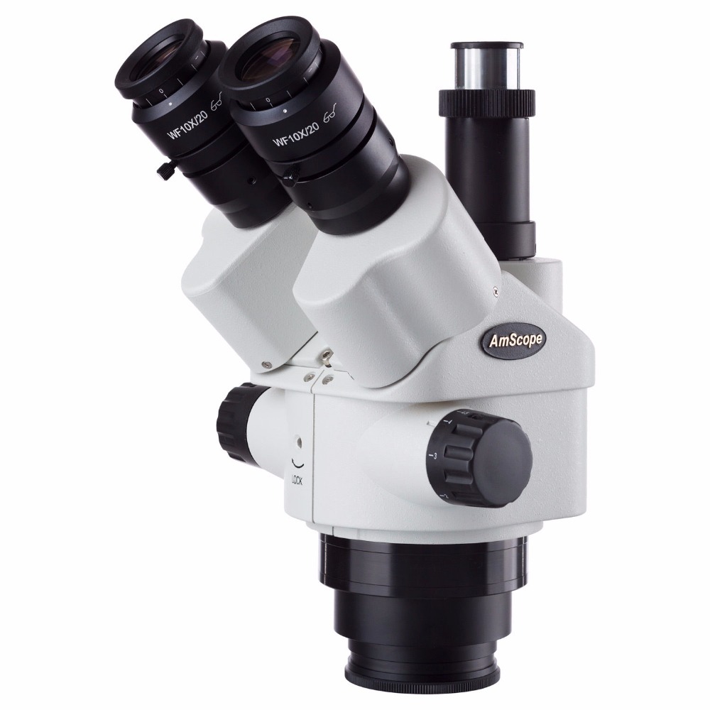 AmScope 7X-45X Simul-Focal Tri - огляд і ціна Amscope Microscope Stereo 7X-45X