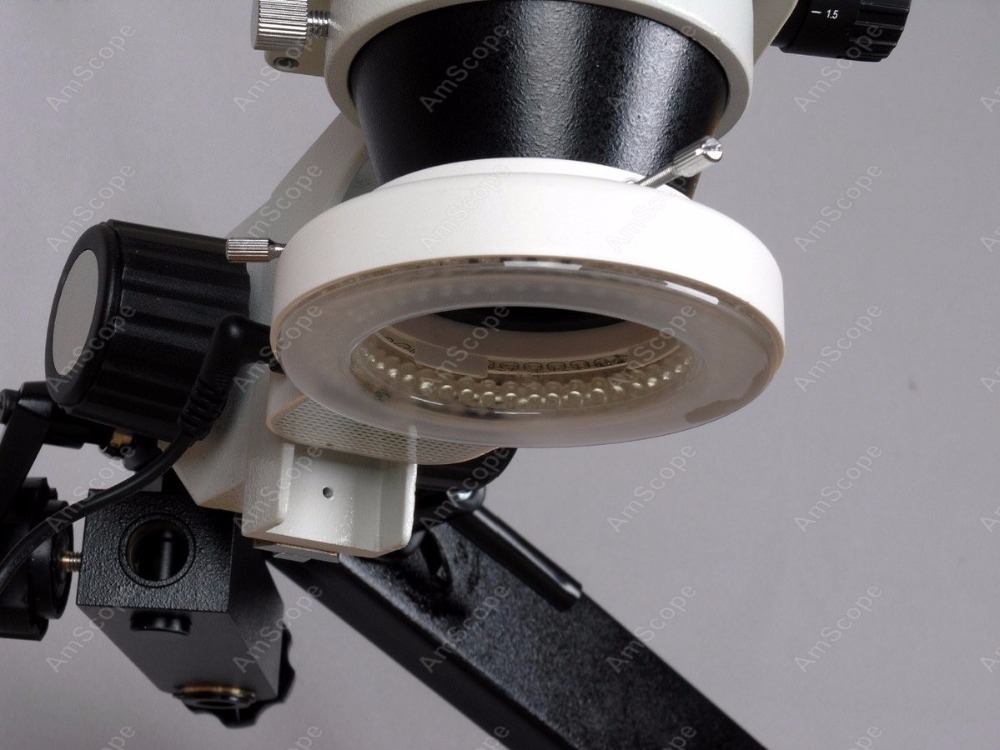 AmScope Binocular Zoom Stereo  - огляд і ціна Amscope Microscope Stereo 7X-45X
