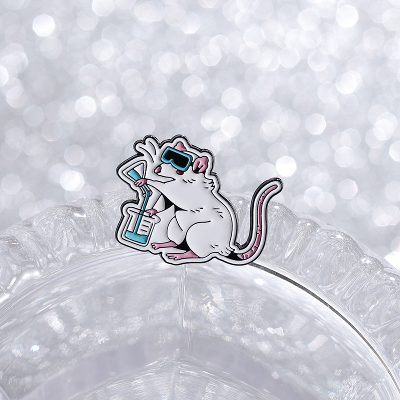 Cartoon Lab Rat Enamel Pins Sc - огляд і ціна Science Buddies