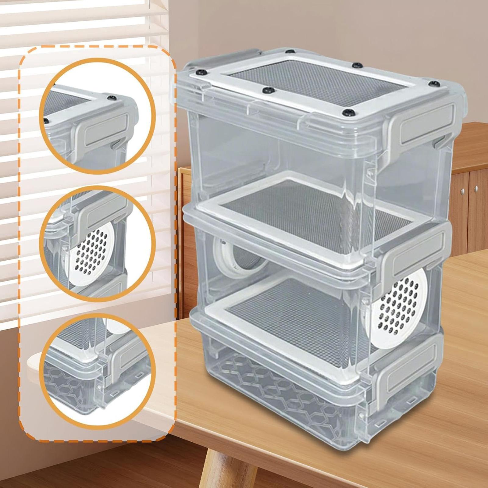 3-Layer Silkworm Feeder Bin Co - огляд і ціна Science Hobbyist