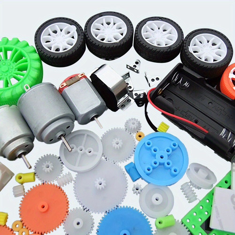 112pcs DC Motor Kit Electric M - огляд і ціна Science Project Diy