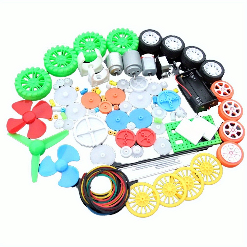 112pcs DC Motor Kit Electric M - огляд і ціна Science Project Diy