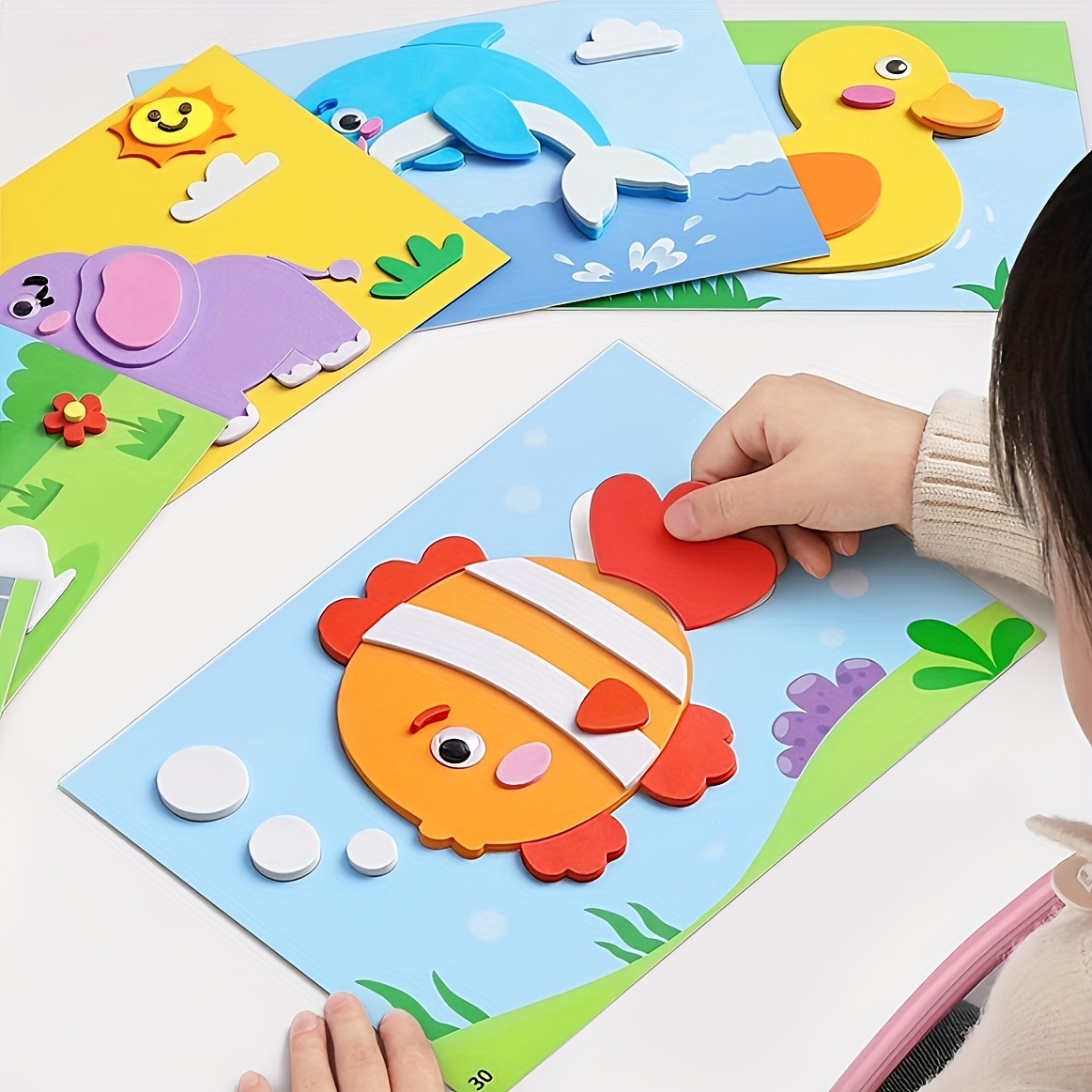3D Stickers for Kids, Disposab - огляд і ціна Science Toys Diy